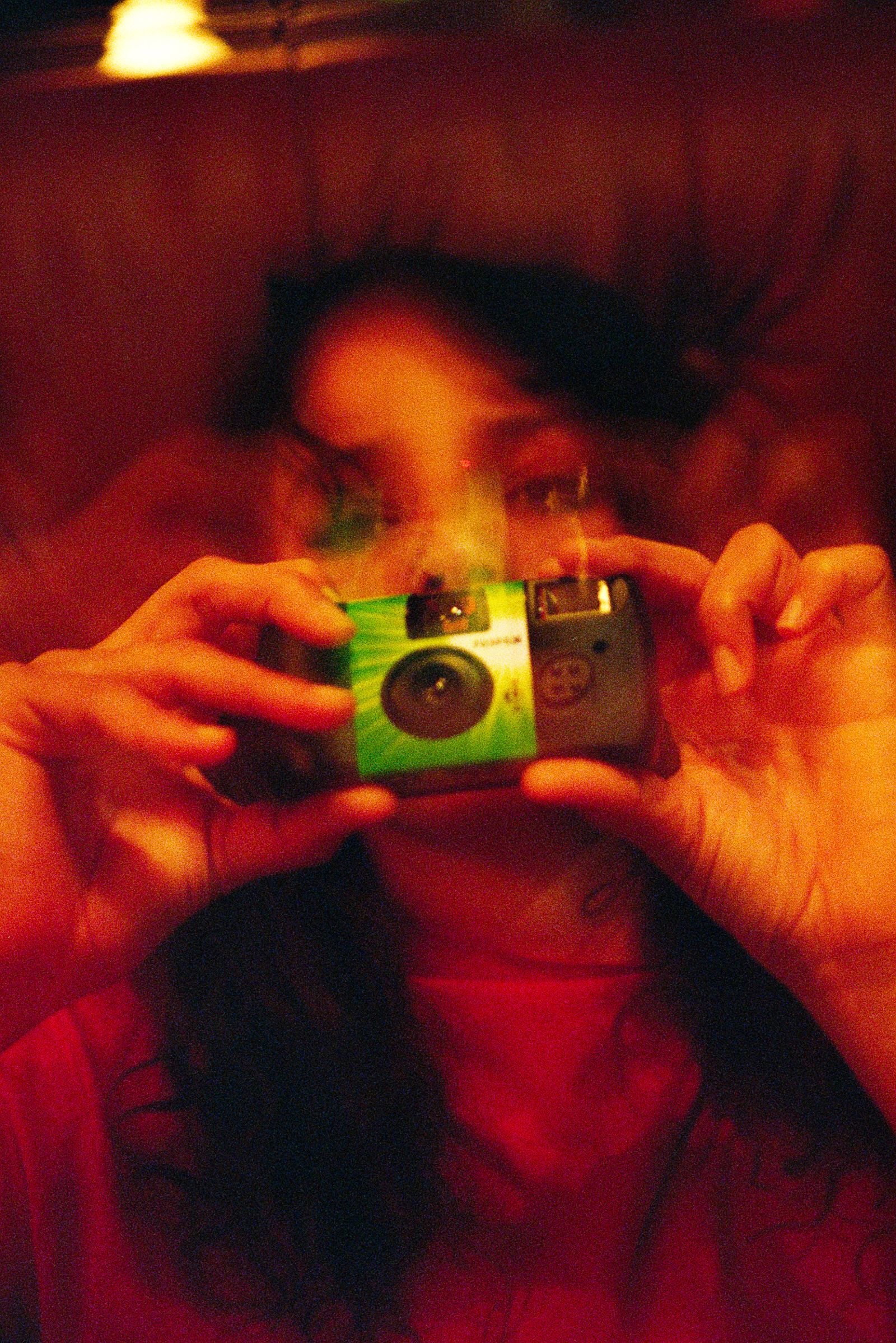 Film camera candid