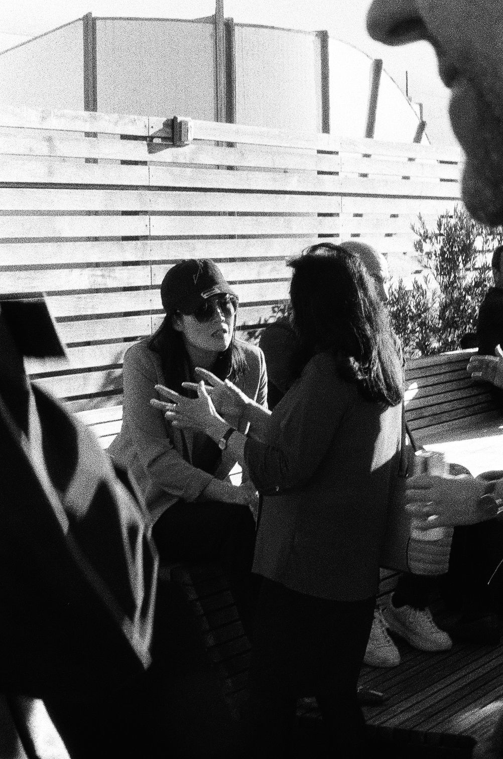 Street conversation